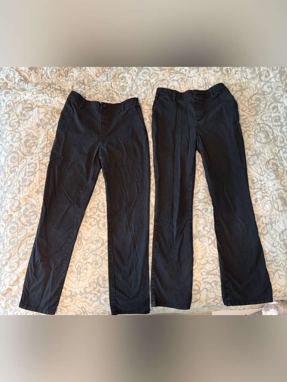 Black school uniform pants bundle